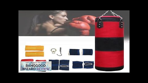 Heavy Boxing Punching Bag Training Kicking Martial Arts Exercise Sport with Foot Review