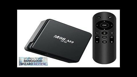 M98-M9 2+8G TV Box Allwinner H313 Android 10.0 2.4G/5G Dual Band WiFi Review