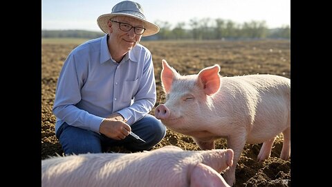 Local Farmer Exposes Bill Gates Injecting mRNA into the Pork Supply!