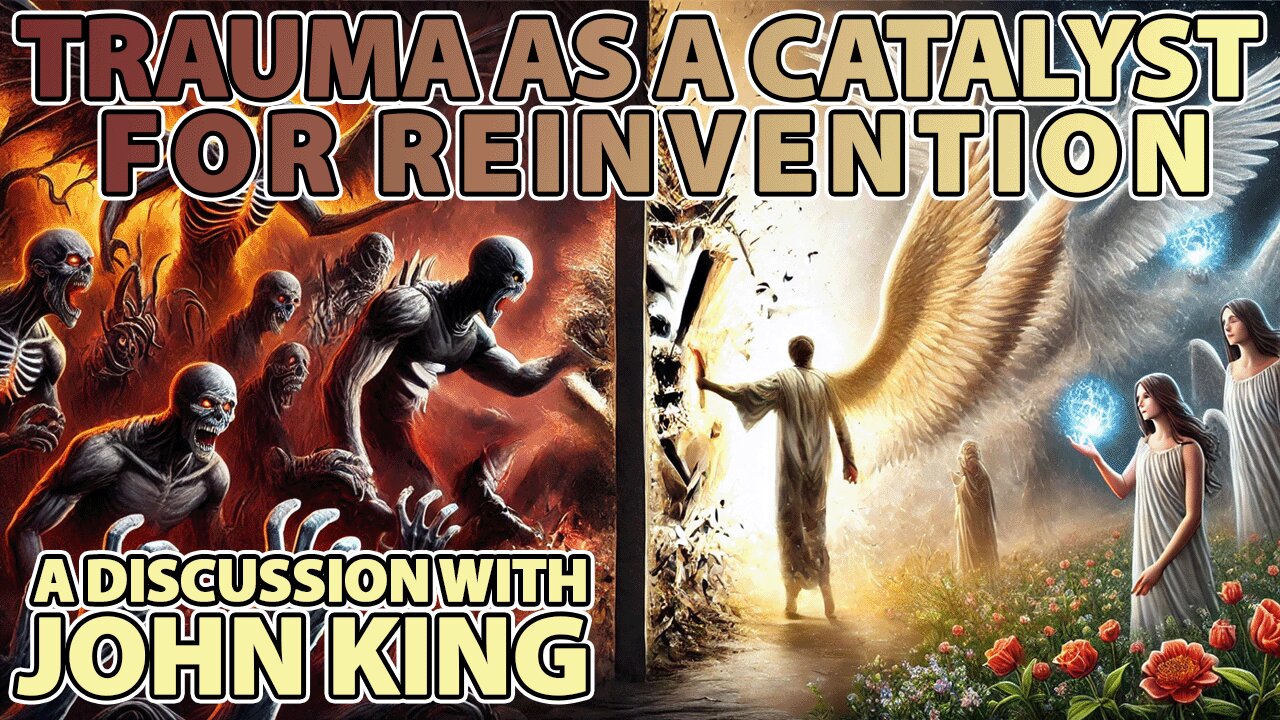 Trauma As A Catalyst For Reinvention | A Discussion With John King - Survivor Of Abuse LIVESTREAM BEGINS AT 4:30 EST