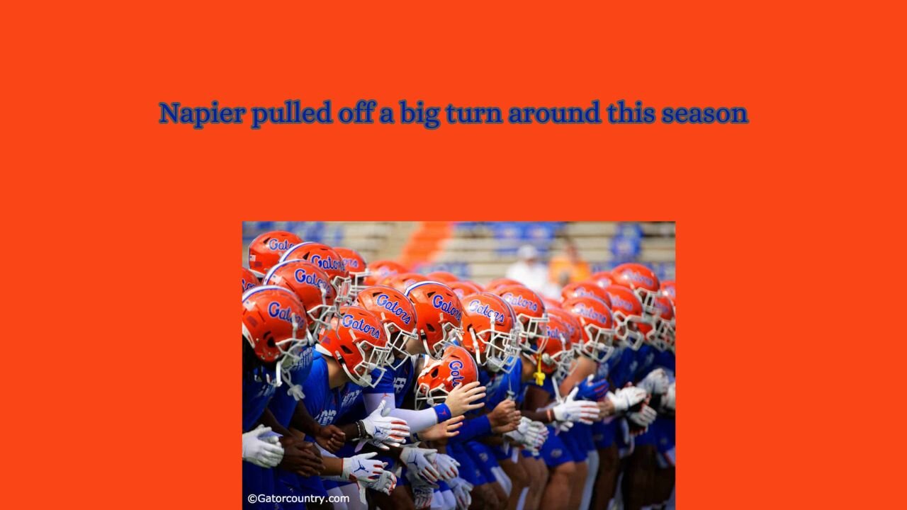 The Gators football team went from panic to scary in 2024