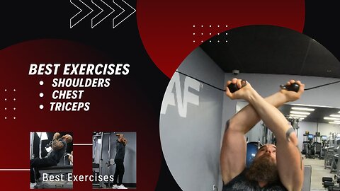 Best Muscle Building Exercises for Chest, Triceps & Shoulders for ANYONE!