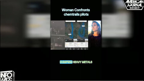 WOMAN CONFRONTS CHEMTRAIL PILOTS!