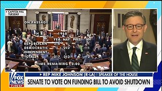 Speaker Johnson: Will Chuck Schumer Shut Down The Government?