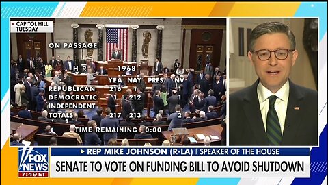 Speaker Johnson: Will Chuck Schumer Shut Down The Government?