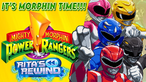 IT'S MORPHIN TIME!!! Mighty Morphin Power Rangers Rita's Rewind #RumbleTakeOver #RumbleGaming