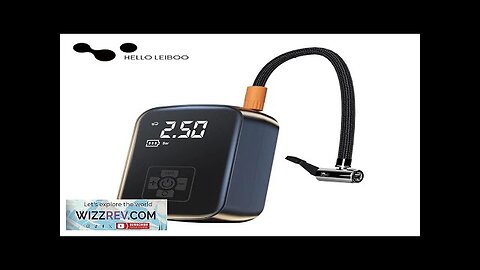 LEIBOO Wireless Car Air Compressor Air Pump Electric Tire Inflator Pump Review