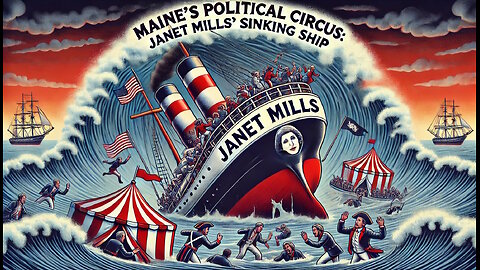 Maine’s Political Circus: Janet Mills’ Sinking Ship