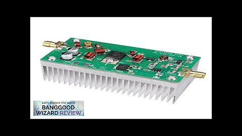 7W 65-110MHz High Frequency FM Power Amplifier Board RF Transmitting Antenna Debugging Review