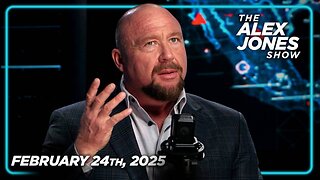 THE ALEX JONES SHOW - 2/24/2025: The Deep State Is In Full Panic Mode As The Biden Admin Has Been Caught Red-Handed Running The Tren De Aragua Crime Gang! PLUS, Trump Taps Dan Bongino For Deputy FBI Director!