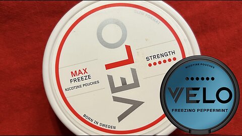 Velo Freezing Peppermint 17mg (Formerly Max Freeze) Nicotine Pouch Review