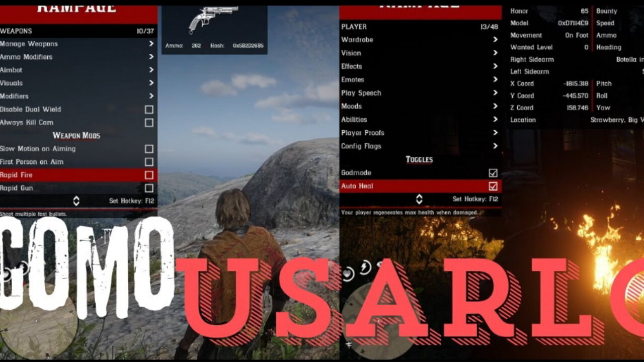 Descargar e instalar mod menu para RDR2