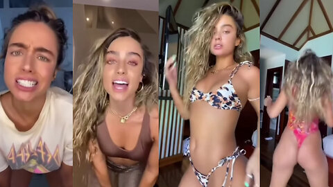 Sommer Ray (@sommerray) - Twerking compilation ❤️ClipchampGirls 2025 - Big bank tiktok challenge ❤️‍ClipchampGirls 2025