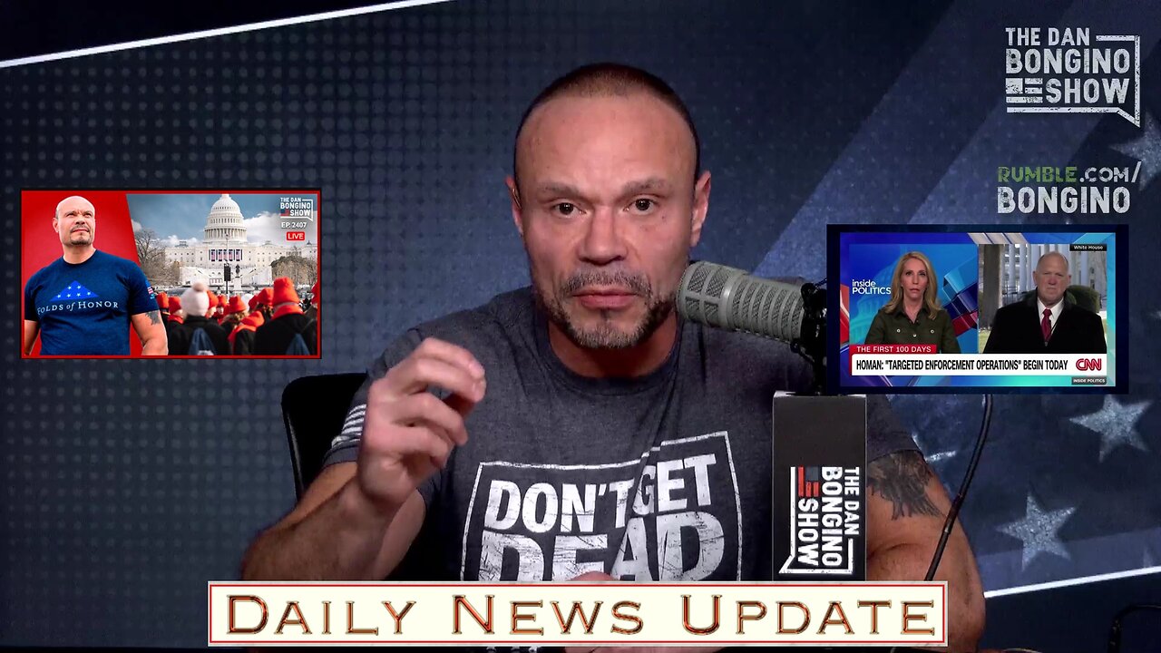 x250b - Dan Bongino - Freedom Is Winning, And The Libs Are Pulling Their Hair Out (Ep. 2407)