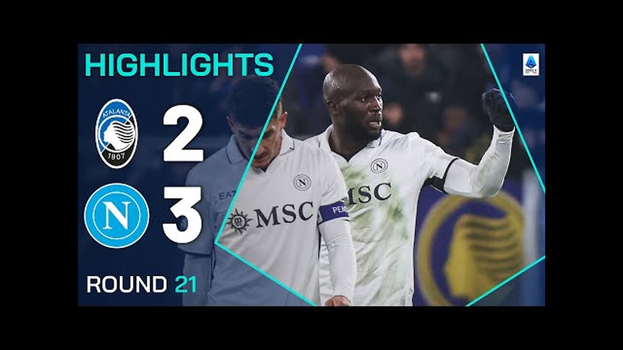 ATALANTA-NAPOLI 2-3 | HIGHLIGHTS | Napoli go six points clear with huge win | Serie A 2024/25