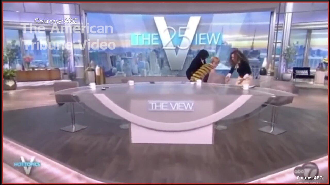 Watch: Joy Behar Suffers Hilarious Mishap, Falls Out Of Chair Live On TV