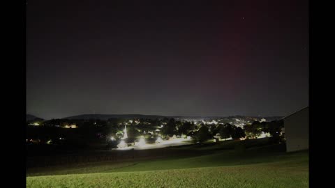 Aurora Dissipating over Schuylkill Haven, Pa