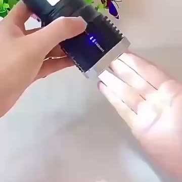 High Power Led Flashlights Rechargeable Camping Spotlight with Side Light