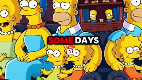 THE SIMPSONS PREDICT A YEAR FULL OF CRAZINESS