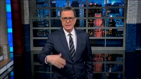 Self-Important Loser Colbert is Sad Biden is Leaving Office, Says Trump Might Pull Him Off the Air