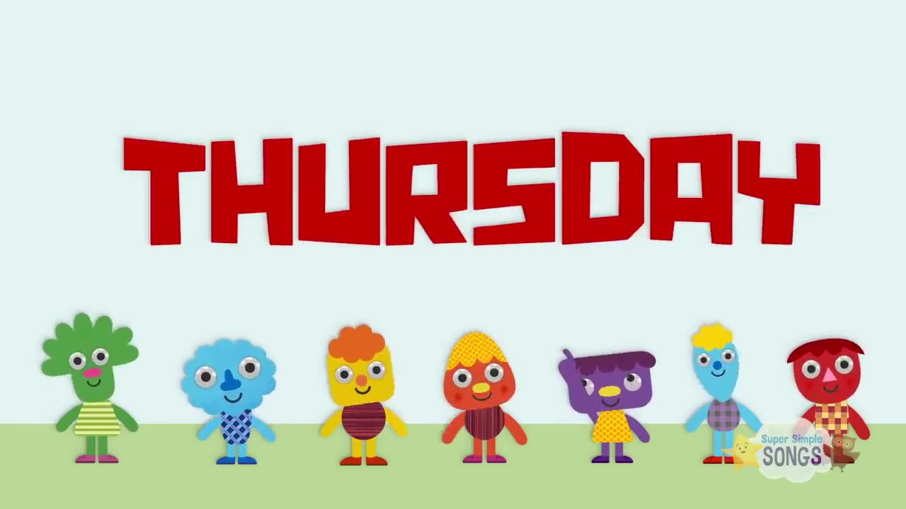 Days of the week pome / cartoon