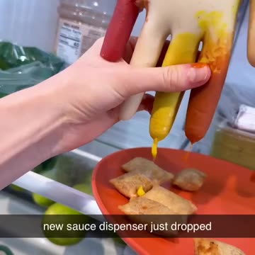 New Sauce Dispenser Just Dropped 😳