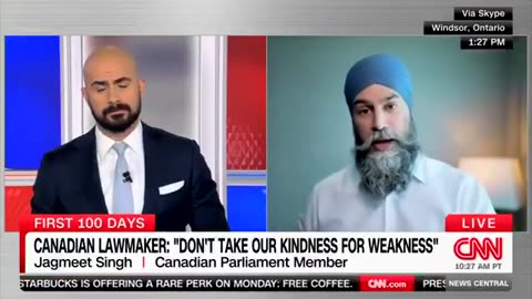 Canadian NDP Leader Jagmeet Singh says he wants to put a 100% tariff only on Tesla