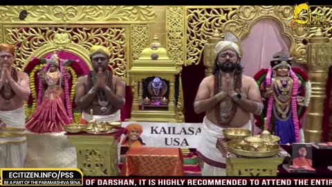 Absorb spiritual teachings during live darshans led by SPH Bhagavan Sri Nithyananda Paramashivam.