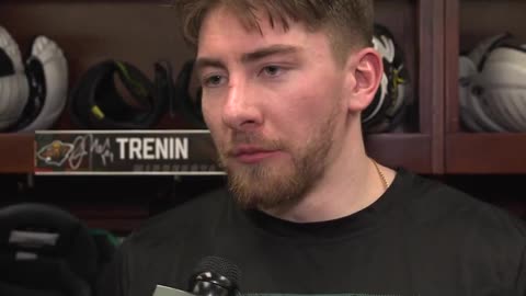 Minnesota Wild - “We didn’t get down after that third goal” Yakov Trenin on staying mentally tough