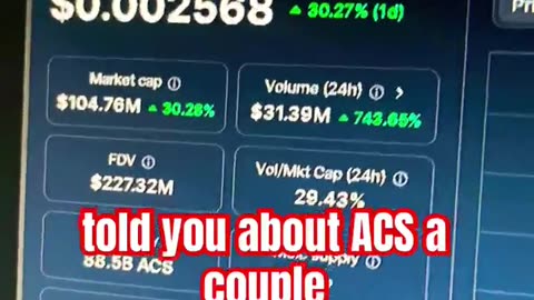 access protocol acs price prediction crypto coin bull run! #fyp