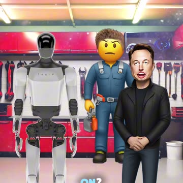 Tesla Sus Bot 🤖 Arimoji Ep 15 🫠