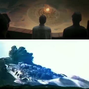 Star Wars Death Star in real life a side by side comparison.