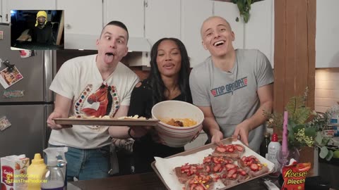 Quenlin Blackwell feeding starving celebrities ft slushy noobz REACTION