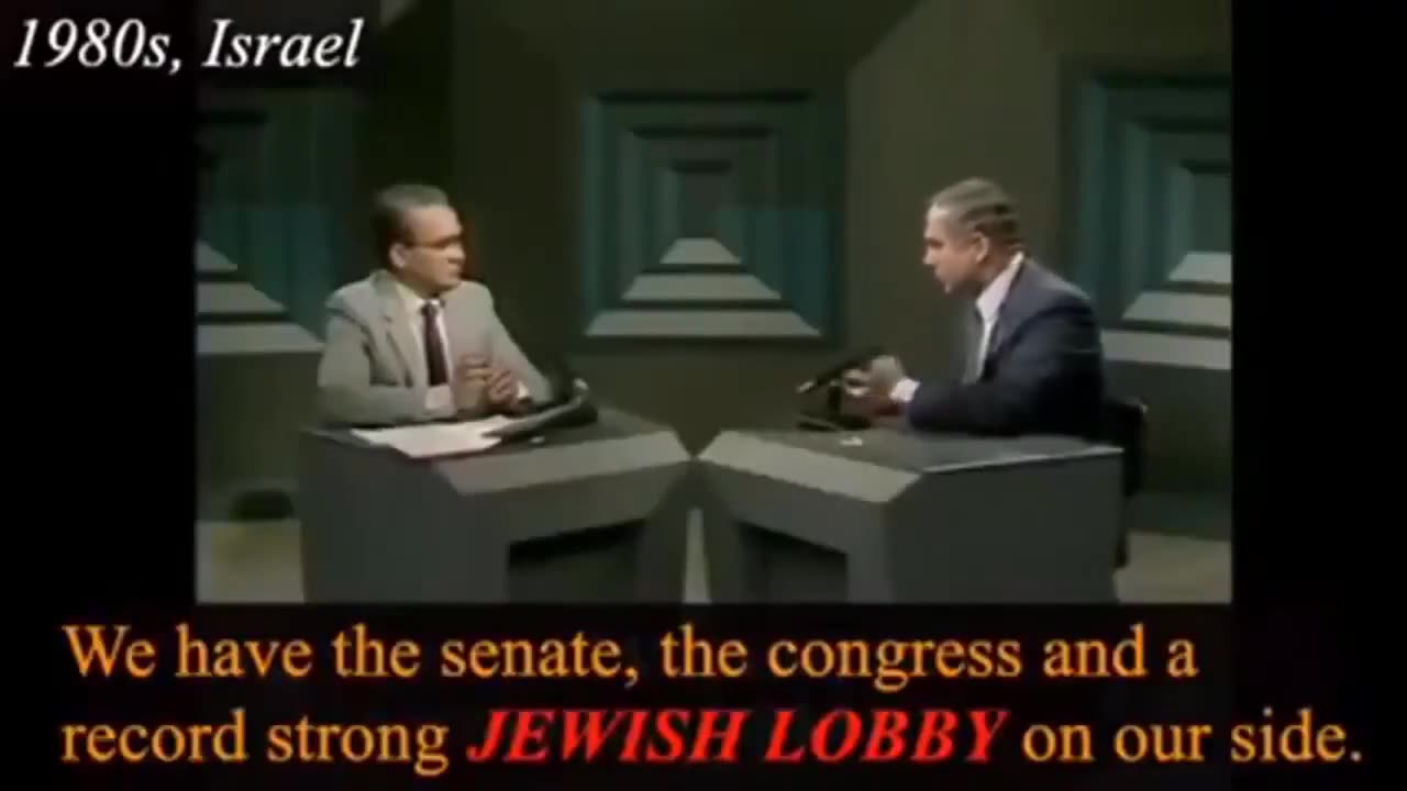 Netanyahu brags in the 80's about how they control America