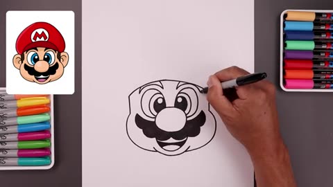 How To Draw Super Mario for Beginners