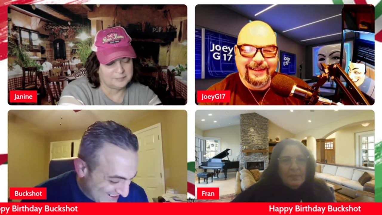 Birthday show from 2/15 w/Janine, JoeyG17 and Fran