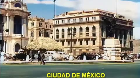 LA CDMX EN LOS AÑOS 50s | ¿TE HUBIERA GUSTADO VIVIR AHI?