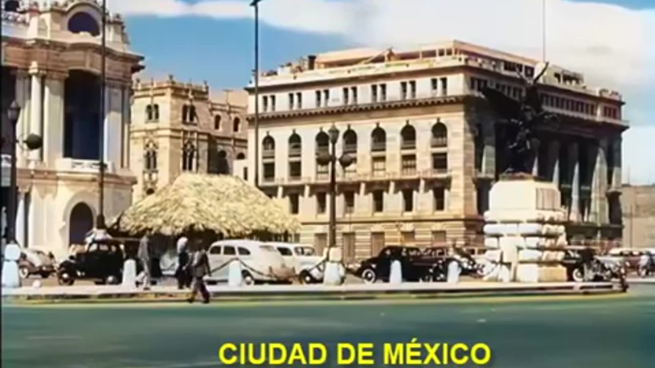 LA CDMX EN LOS AÑOS 50s | ¿TE HUBIERA GUSTADO VIVIR AHI?