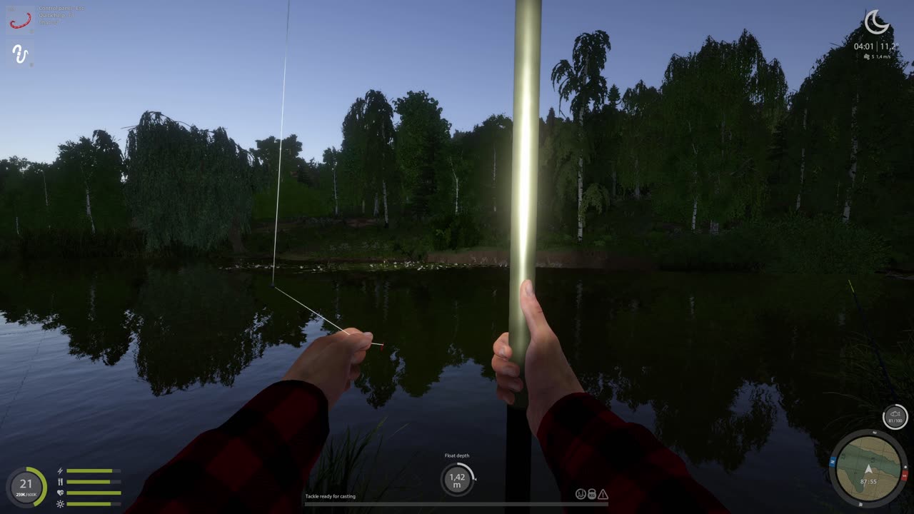 Loach fishing Mosquito Lake, Russian Fishing 4, PC game