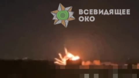 ⚡️🔥⚡️A Geranium hitting a target in Kiev was caught on video⚡️🔥⚡️