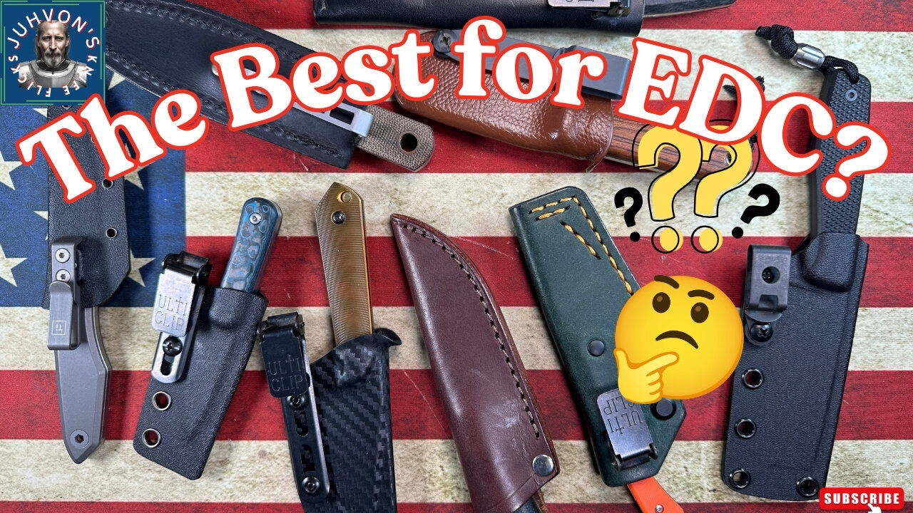 What is the Best Fixed Blade Knife for EDC?