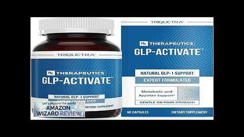 GLP-Activate Appetite & Metabolism Support Formulated to Support GLP1 Naturally Review