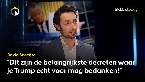 Welke decreten tekende Trump op de eerste dag van zijn presidentschap?