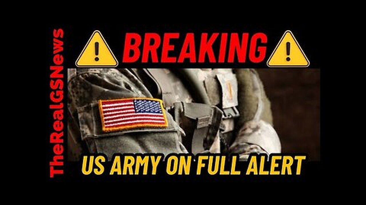 ARMY goes FULL ALERT in DC - Trump Drops a MAJOR BOMBSHELL!!!