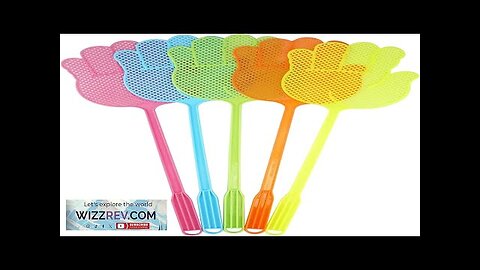 Dirza Fly Swatter Funny Hand Shaped Fly Swatters -Durable Colorful Review