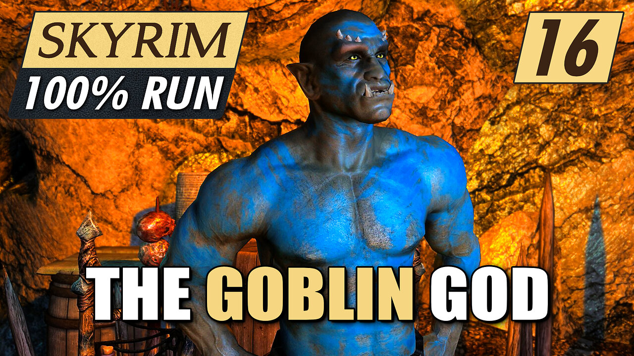 Fighting The Blue God | Skyrim 100% Run | Ep. 16