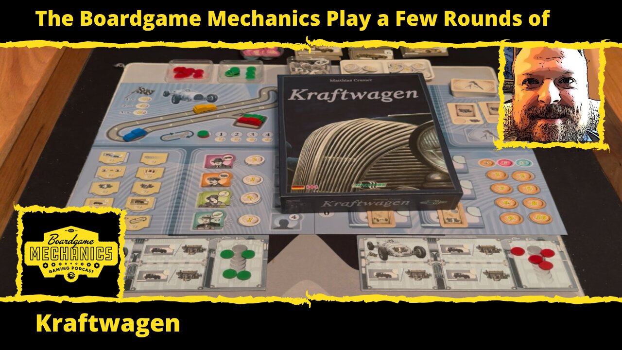 The Boardgame Mechanics Play a Few Rounds of Kraftwagen