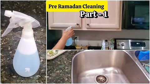 Ramadan Prep 2025🌙 I Use This 2-Ingredient Cleaning Spray for Everything | Ramadan ki tyari