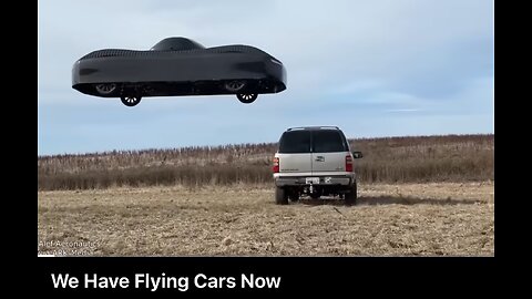 We have flying cars now