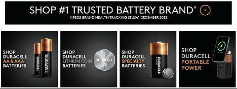 DURACELL 1632 Lithium Coin Battery Pack of 4